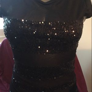 Bebe sequins top